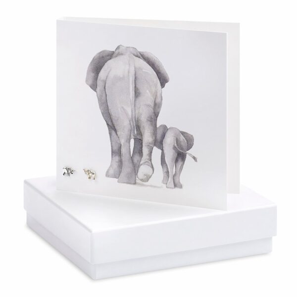 Elephant Earring Card